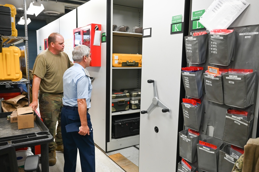 Argentine Air Force’s Chief of Staff visits 165th Airlift Wing