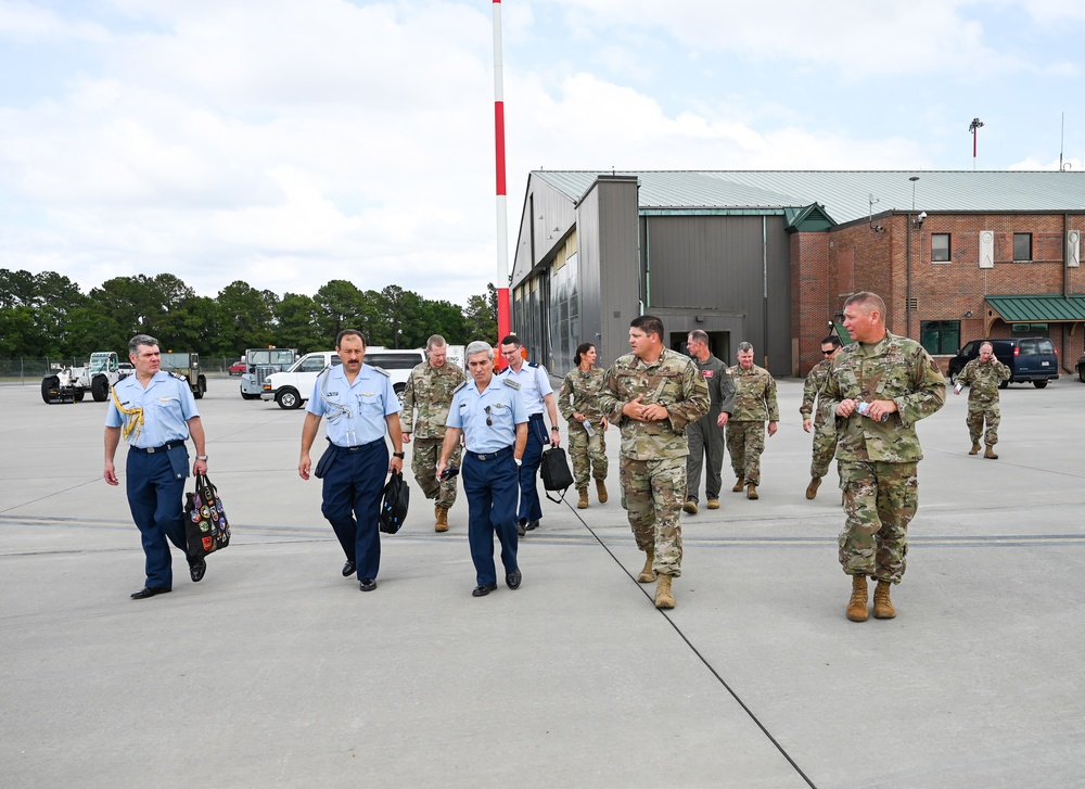 Argentine Air Force’s Chief of Staff visits 165th Airlift Wing