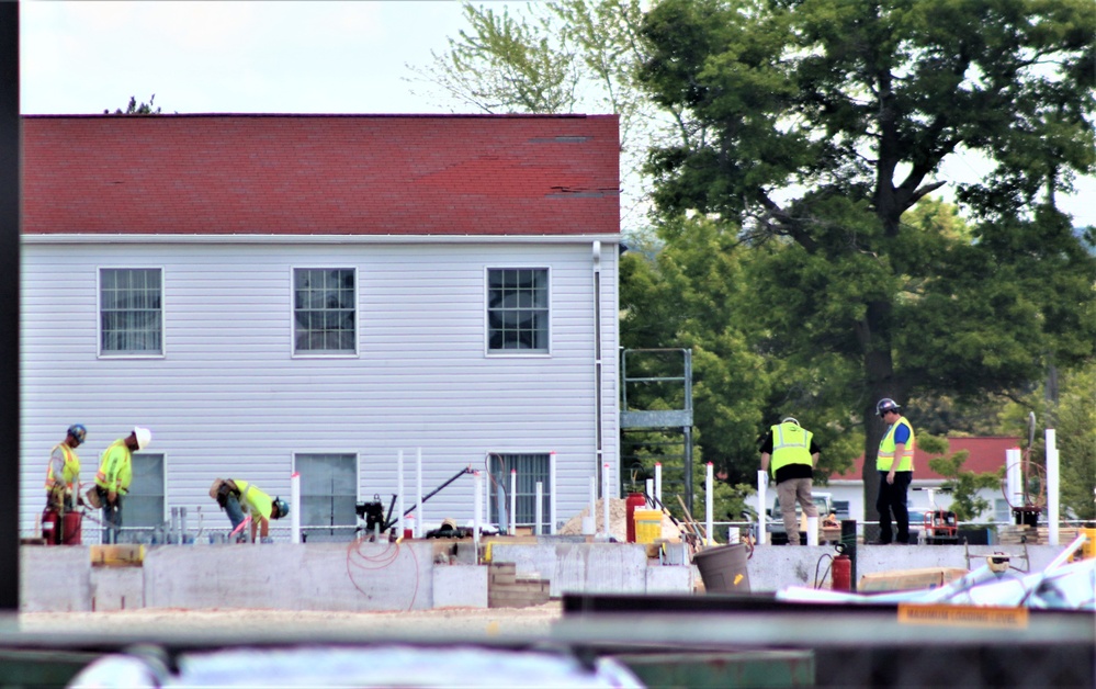 Work on second barracks construction project continues at Fort McCoy