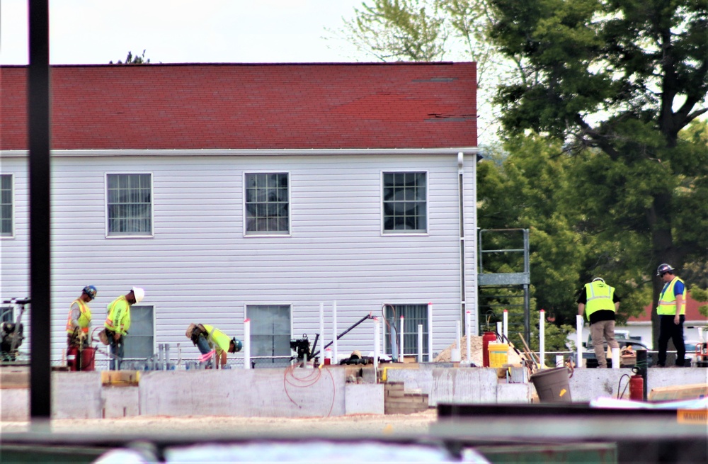 Work on second barracks construction project continues at Fort McCoy