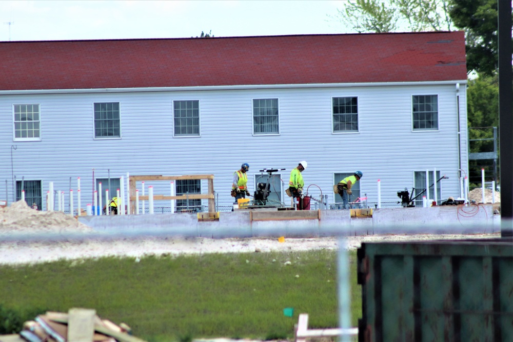 Work on second barracks construction project continues at Fort McCoy