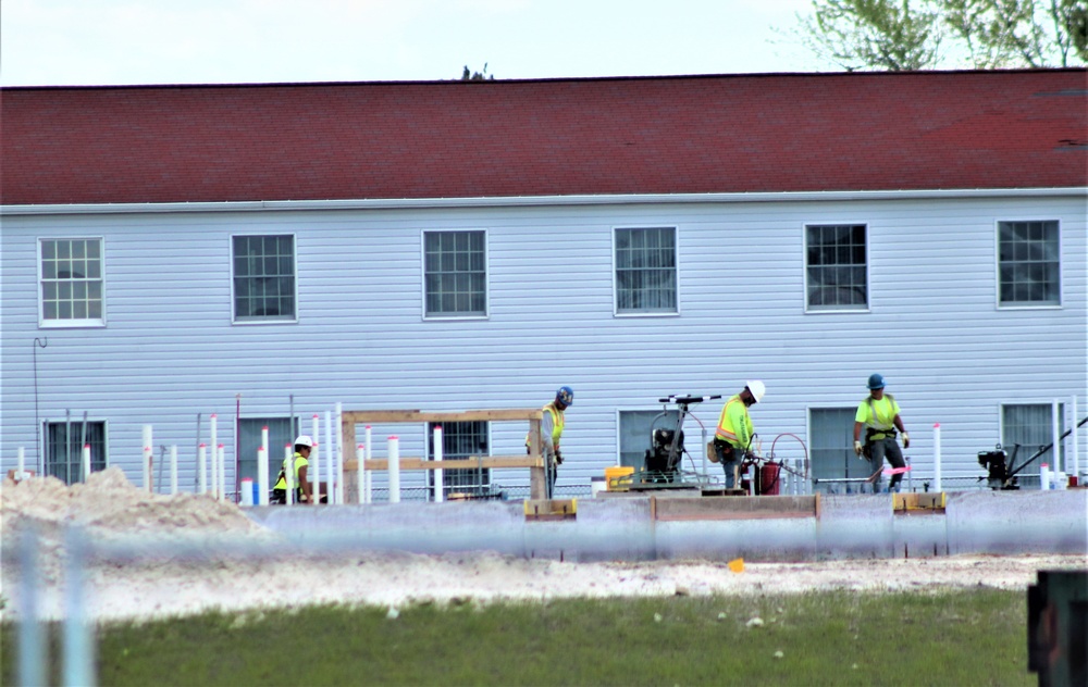 Work on second barracks construction project continues at Fort McCoy