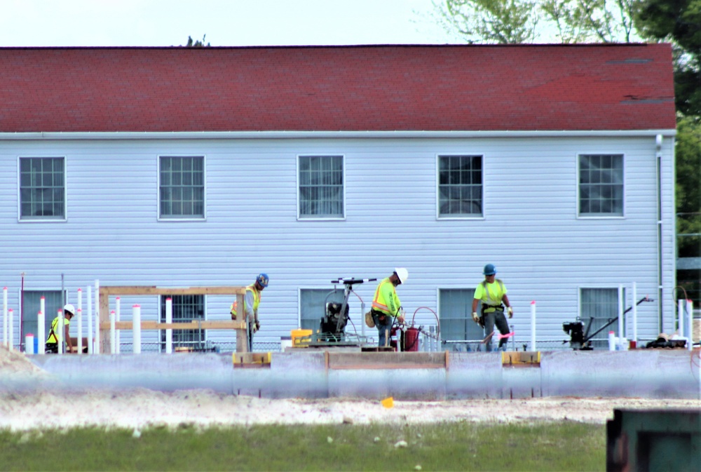 Work on second barracks construction project continues at Fort McCoy