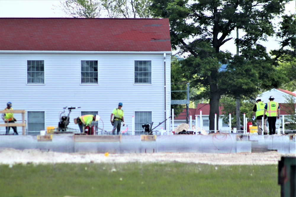 Work on second barracks construction project continues at Fort McCoy