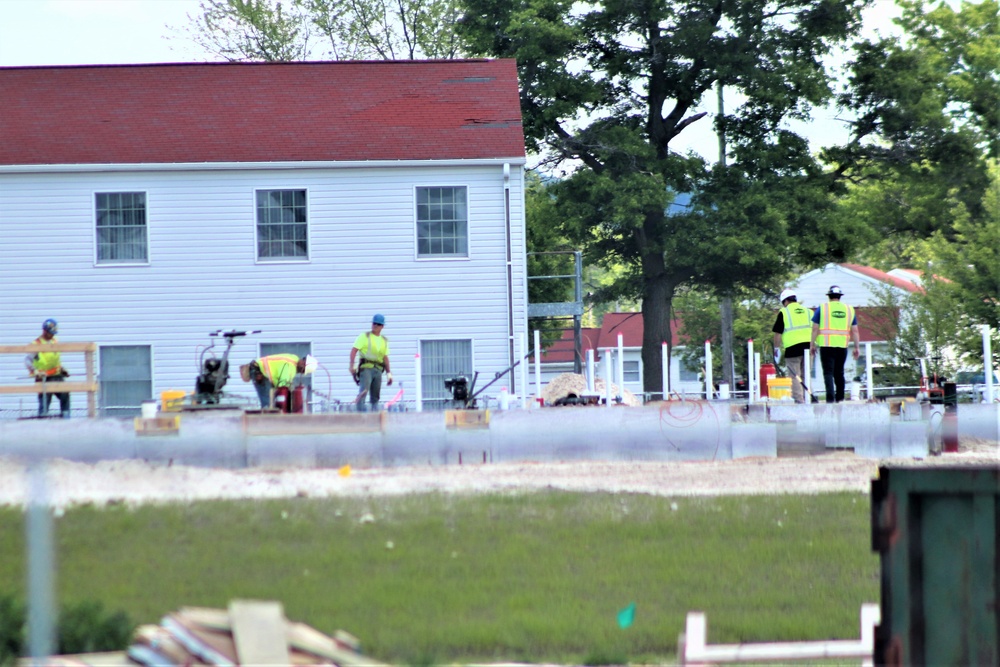 Work on second barracks construction project continues at Fort McCoy