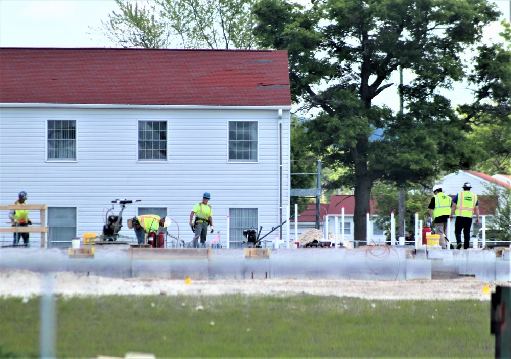 Work on second barracks construction project continues at Fort McCoy