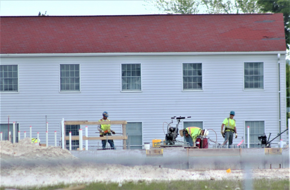 Work on second barracks construction project continues at Fort McCoy