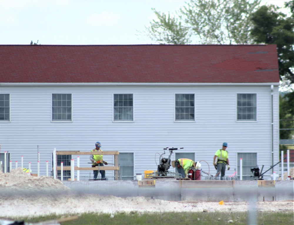 Work on second barracks construction project continues at Fort McCoy