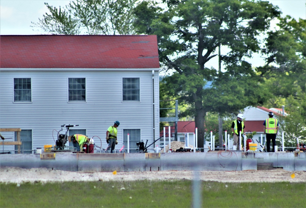 Work on second barracks construction project continues at Fort McCoy