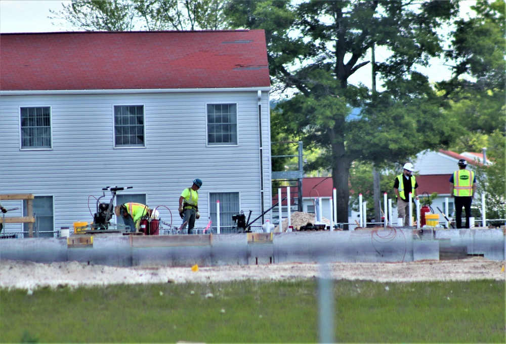 Work on second barracks construction project continues at Fort McCoy