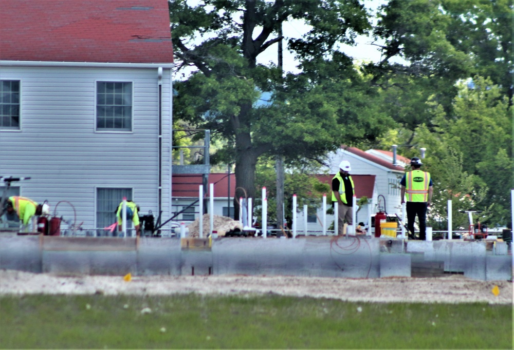 Work on second barracks construction project continues at Fort McCoy