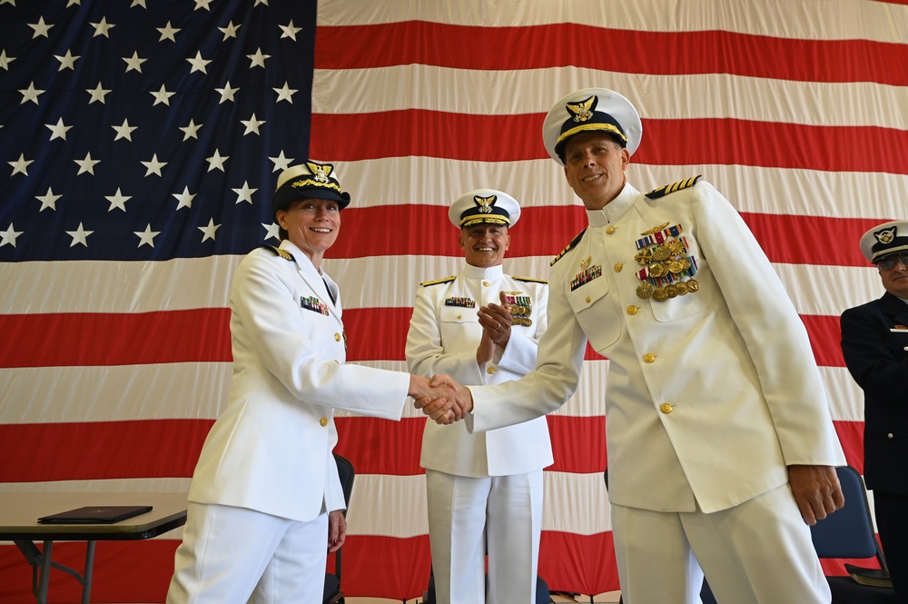 Coast Guard Sector North Bend change of command