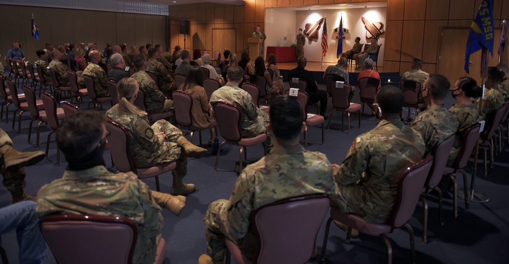 325th Mission Support Group change of command