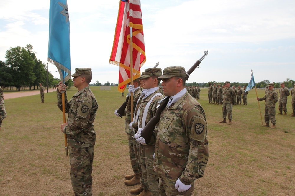 CSM Crislip 782d MI BN Change of Command