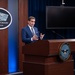 Pentagon Press Secretary John F. Kirby briefs press