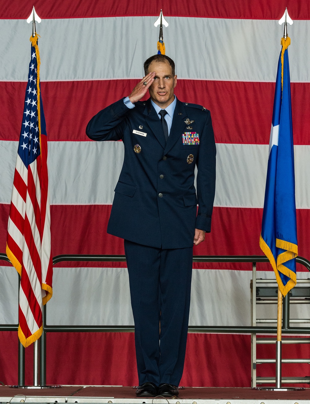 Husemann assumes command of 436th AW
