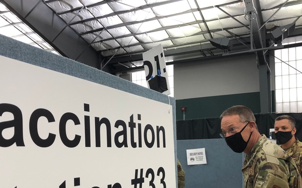 Brig. Gen. McCaughey visits the New Jersey Institute of Technology CVC