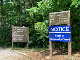 Laurel River Lake beach closed due to high E.coli levels