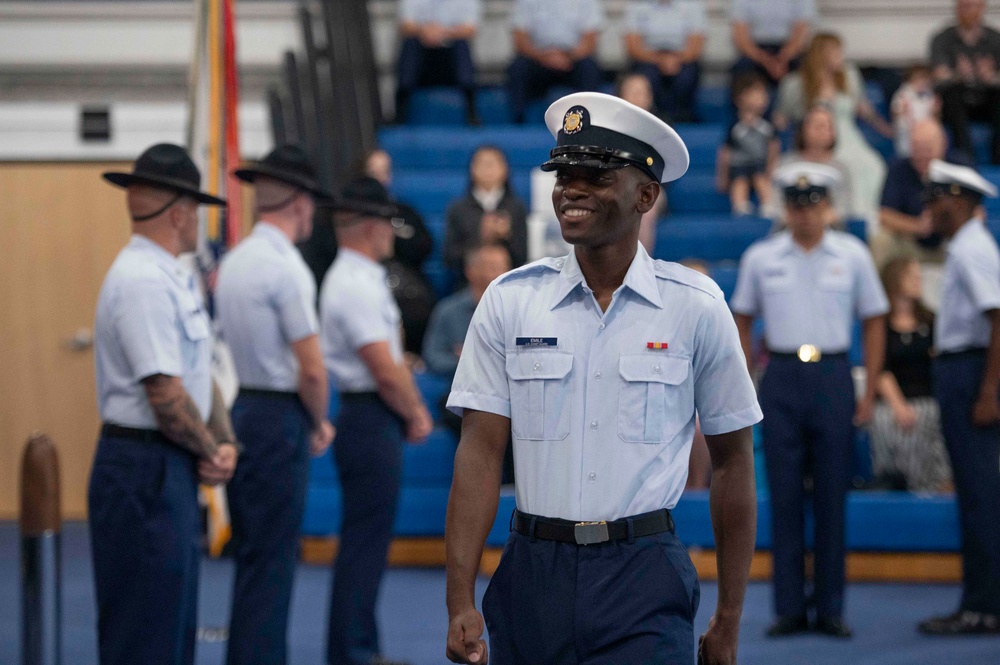 U.S Coast Guard Resumes Guest Attendance at Recruit Graduations