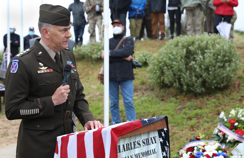 Charles Shay Memorial Ceremony to Commemorate D-Day 77