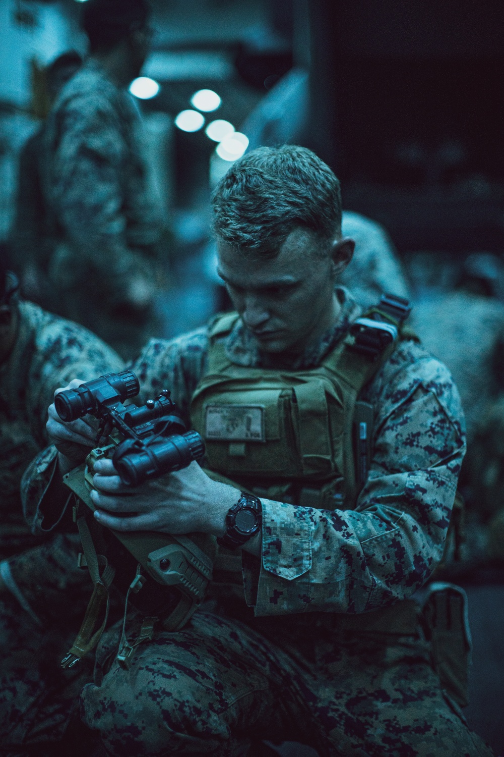 11th MEU Marines conduct alert procedures