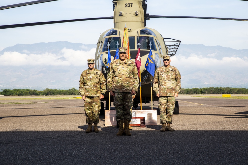 1-228th Aviation Regiment welcomes new commander, recalls record year of hurricane relief efforts