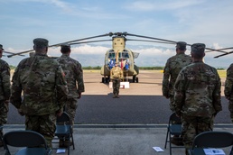 1-228th Aviation Regiment welcomes new commander, recalls record year of hurricane relief efforts