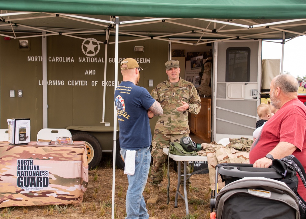 NCARNG RRB, NCNG Museum &amp; 430th EOD @ First Fruits Farm Memorial Balloon Festival