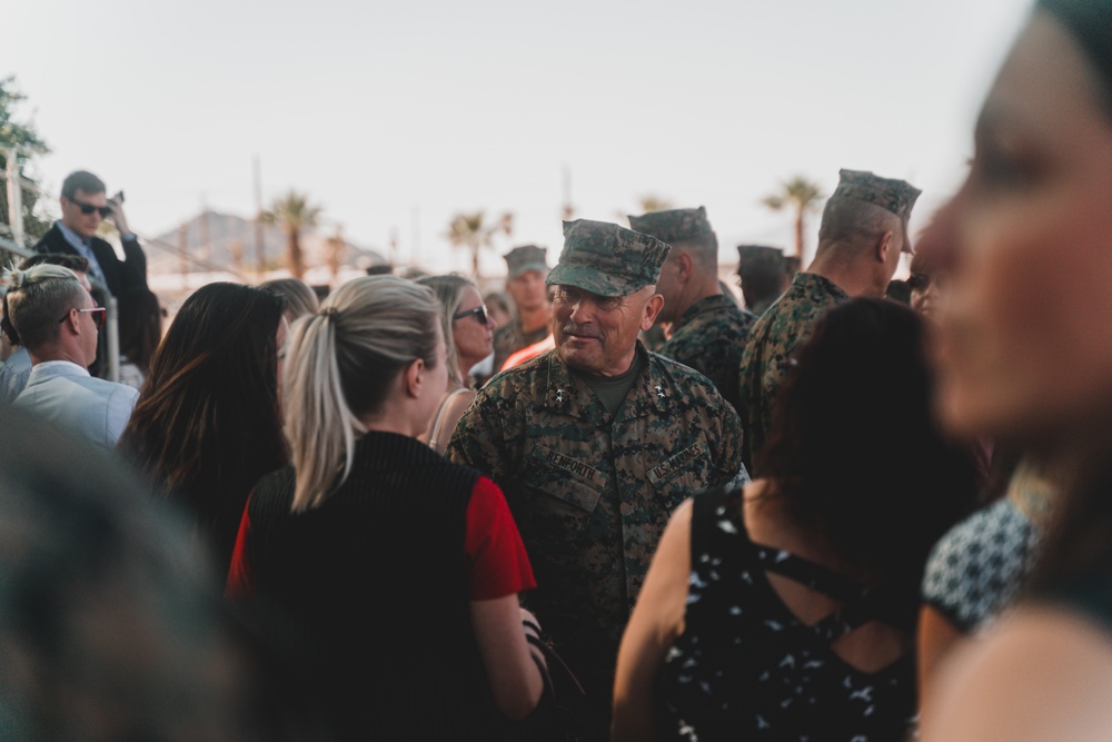 Maj. Gen. Austin Renforth assumes command of Marine Air Ground Task Force Training Command, Marine Corps Air Ground Combat Center