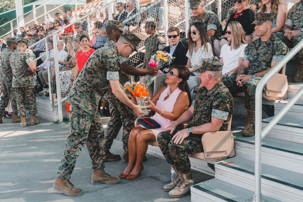 Maj. Gen. Austin Renforth assumes command of Marine Air Ground Task Force Training Command, Marine Corps Air Ground Combat Center