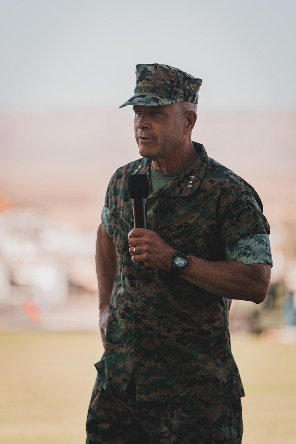 Maj. Gen. Austin Renforth assumes command of Marine Air Ground Task Force Training Command, Marine Corps Air Ground Combat Center