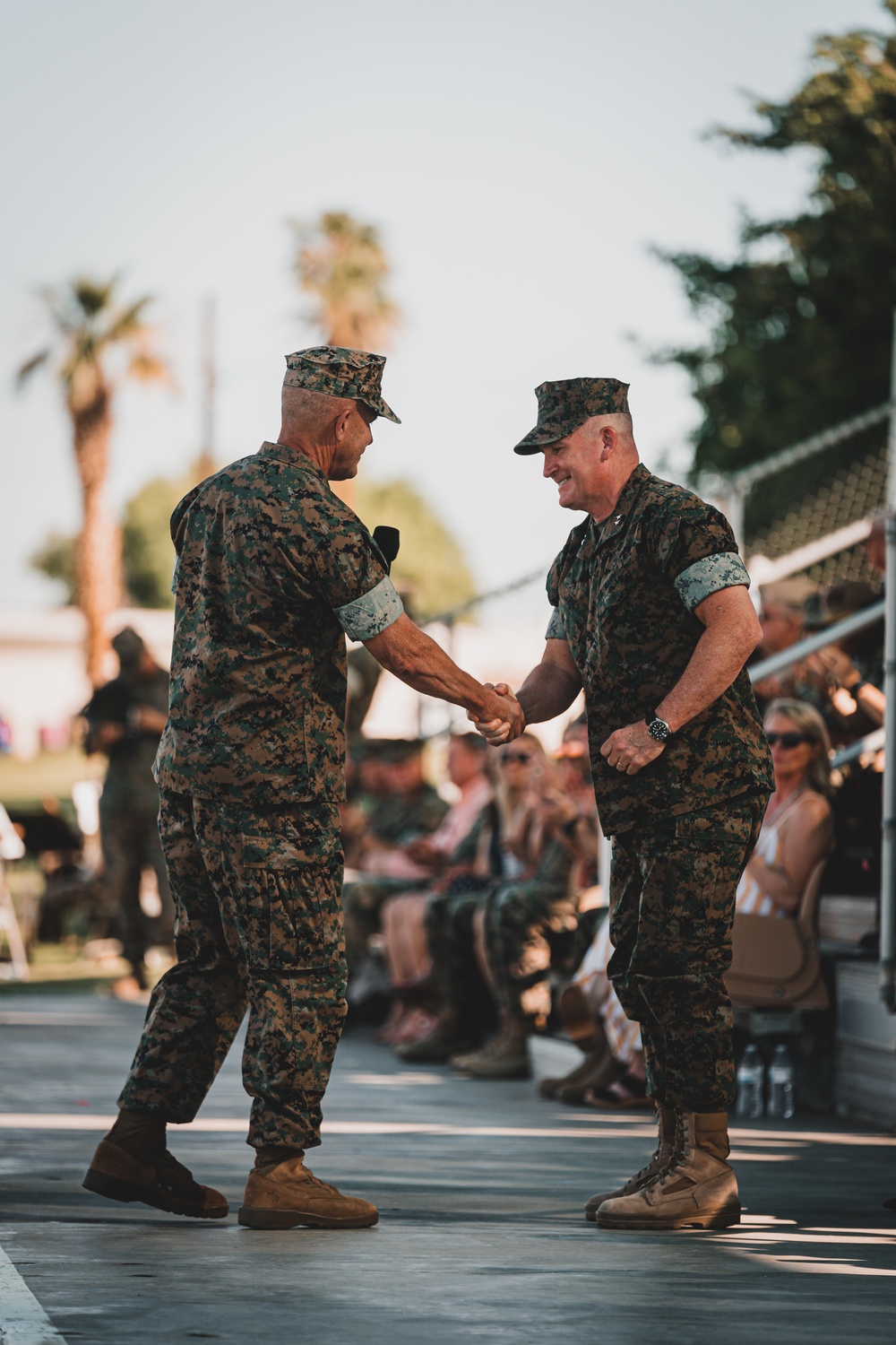 Maj. Gen. Austin Renforth assumes command of Marine Air Ground Task Force Training Command, Marine Corps Air Ground Combat Center