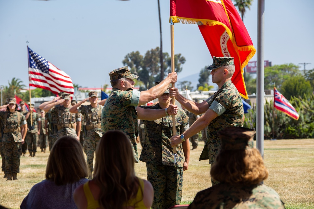 MWHS-3 Change of Command