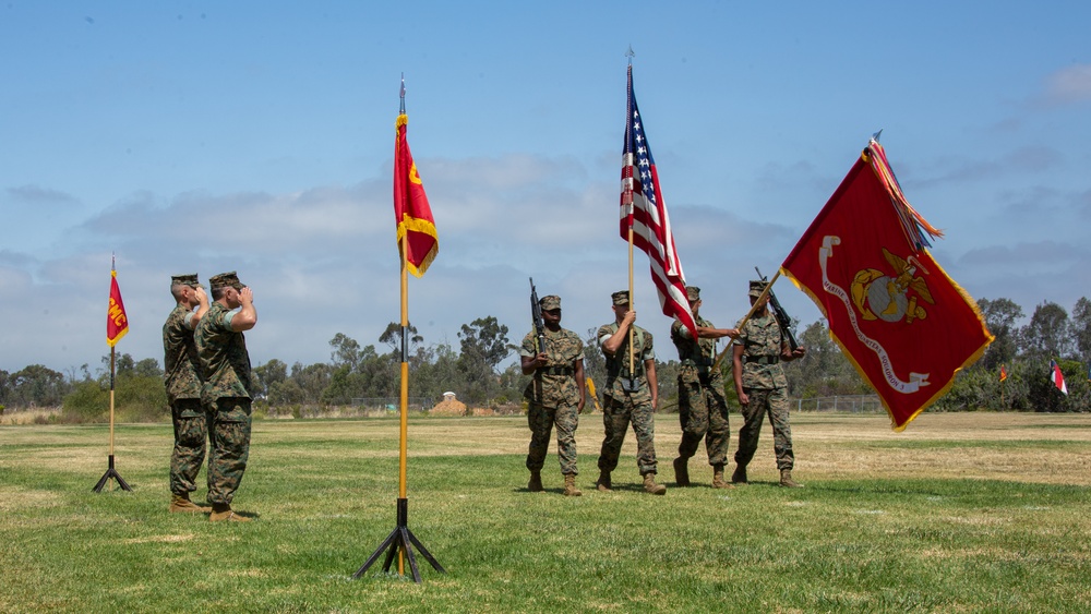 MWHS-3 Change of Command