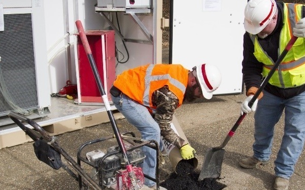 ERDC’s patented asphalt repair composition offers long-lasting pothole solutions