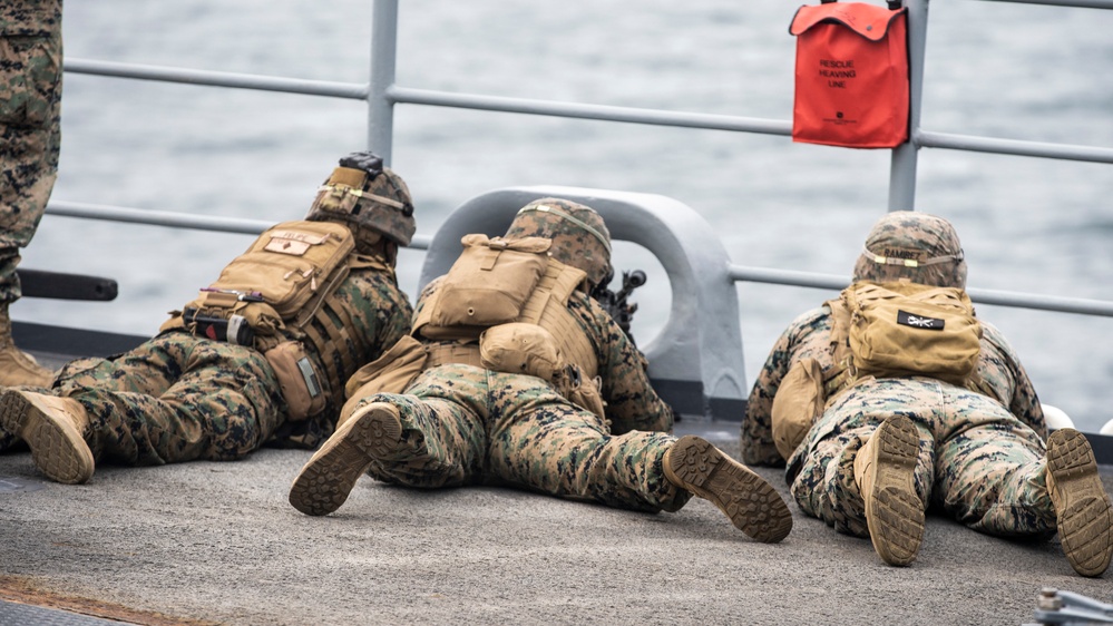 11th MEU Marines conduct FONOPS training