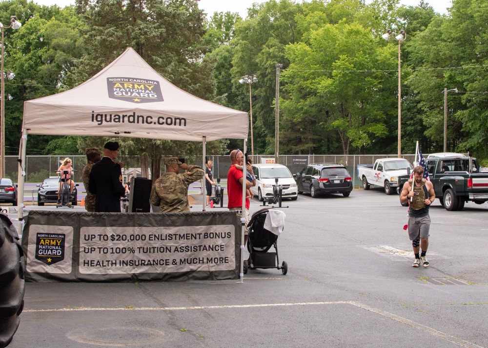 NCARNG RRB Partners with CrossFit Cabarrus for MURPH Challenge