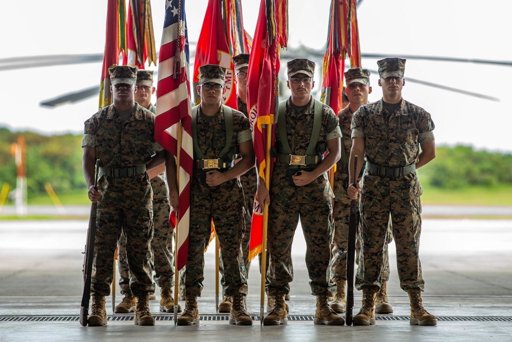 MAG-36 Change of Command