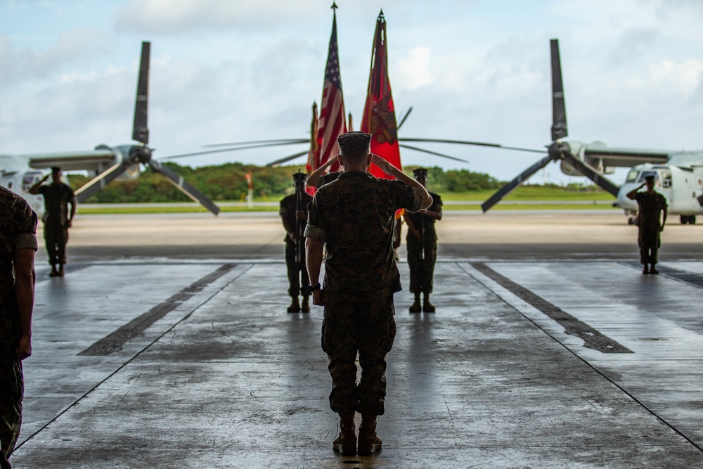 MAG-36 Change of Command