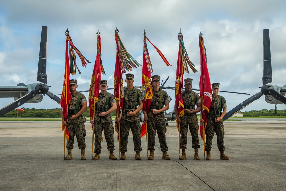 MAG-36 Change of Command