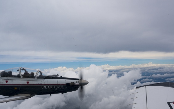 T-6 flight