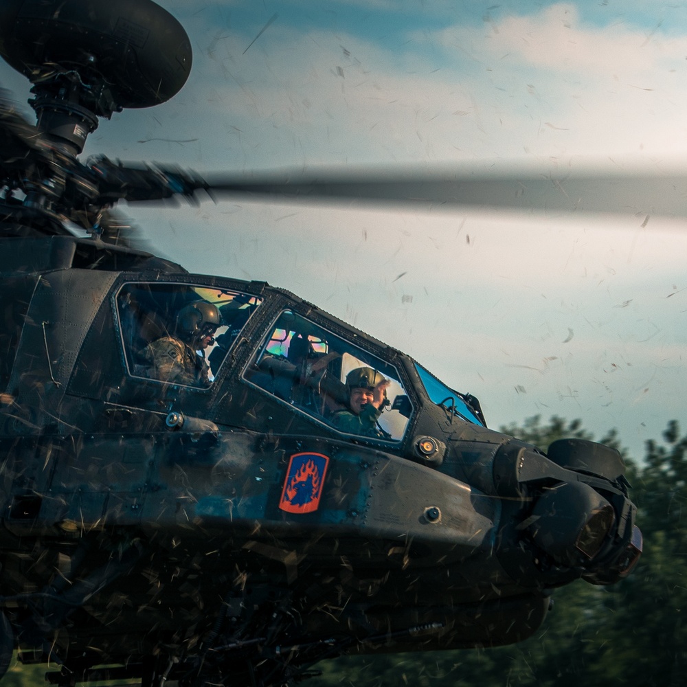 Building Interoperability: 12th CAB and Hungarian attack helicopter units cross-train aviators