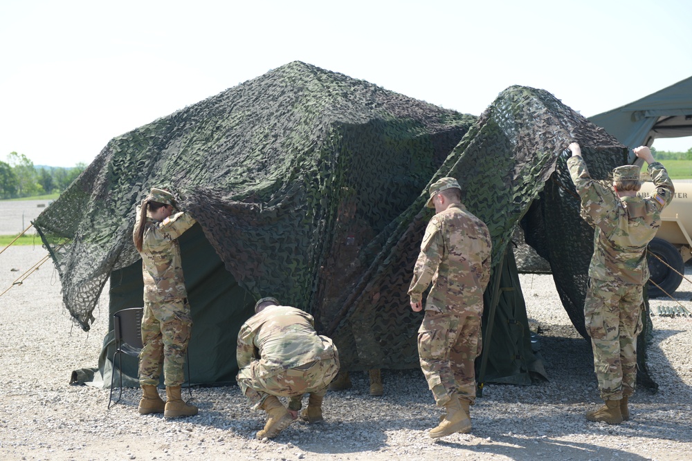 Cyclone Division soldiers prepare for Warfighter Exercise 21-5