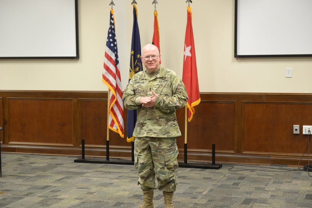 38th Infantry Division (ID) Promotes G4 staff officer to Lt. Col 03 June 2021