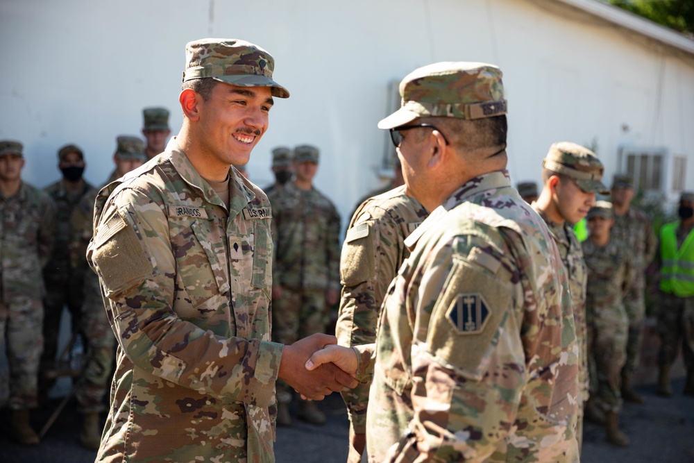 DVIDS - Images - U.S. Army Maj. Gen. Pablo Estrada visits the Pueblo ...