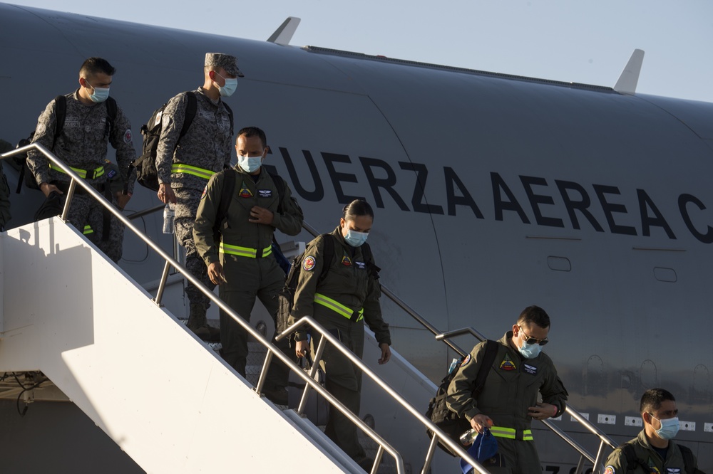 Colombian Air Force participates in Red Flag Rescue