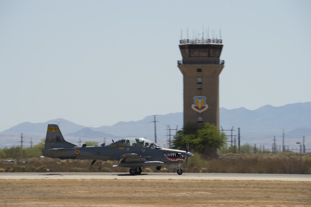 Colombian Air Force participates in Red Flag Rescue