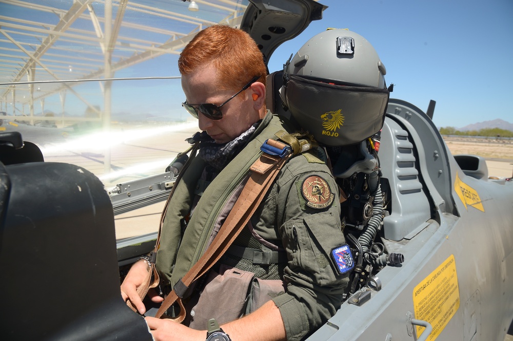 Colombian Air Force participates in Red Flag Rescue