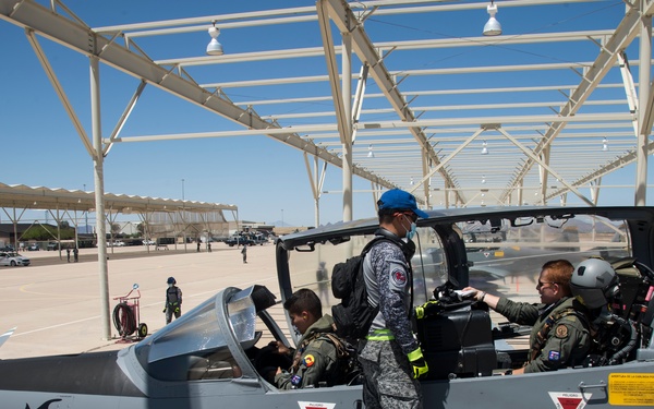 Colombian Air Force participates in Red Flag Rescue