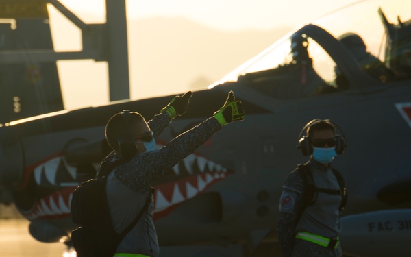 Colombian Air Force participates in Red Flag Rescue